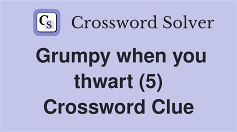 thwart crossword clue|thwart crossword clue 5 letters.